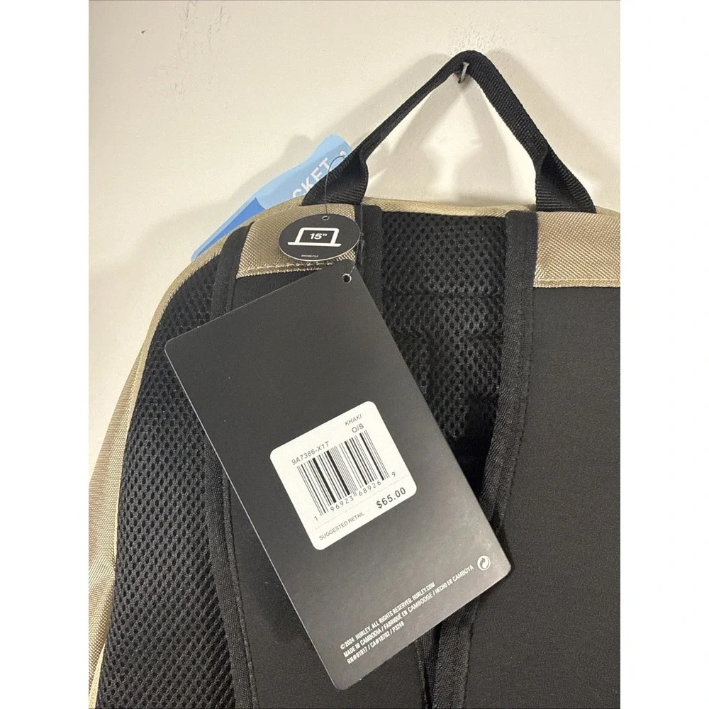 Hurley Lightweight Rider Backpack Khaki NWT